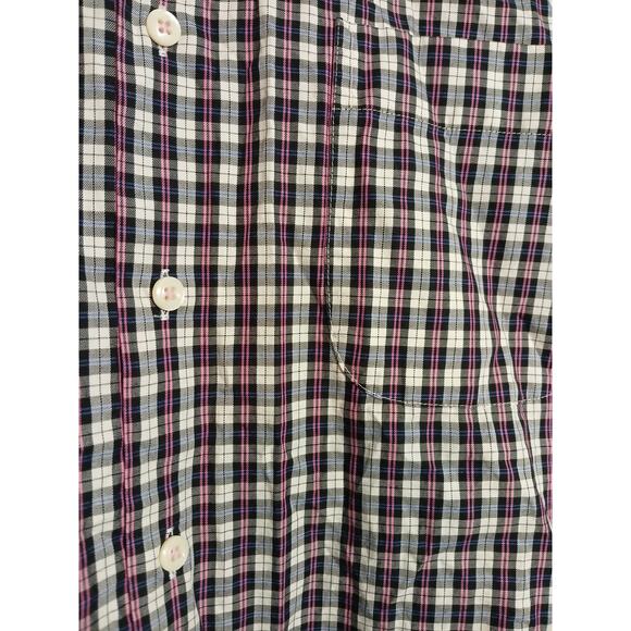 Mens Peter Millar Plaid Button Front Size  Medium - Picture 2 of 5